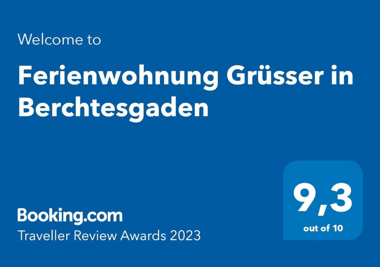 Ferienwohnung Gruesser In Berchtesgaden Dış mekan fotoğraf