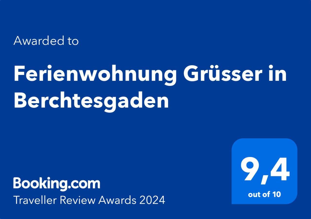 Ferienwohnung Gruesser In Berchtesgaden Dış mekan fotoğraf