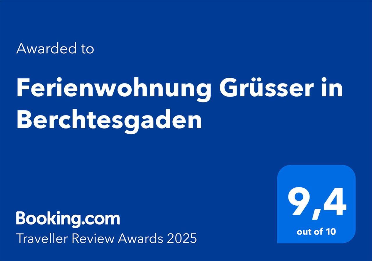 Ferienwohnung Gruesser In Berchtesgaden Dış mekan fotoğraf